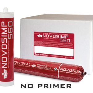 Adesivo sigillante monocomponente strutturale per parabrezza a base di MS Polymer 600ml