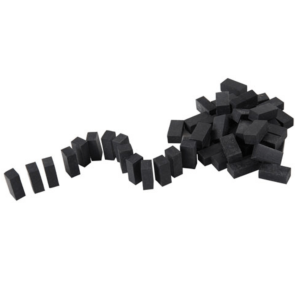Blocchetti gomma 10x10x25 mm