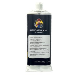 Ultraplast 2K nero 90 secondi