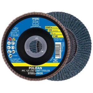 Disco lamellare PFF Ø 115mm Z40 POLIFAN START STEELOX