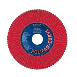 Disco lamellare POLIFAN CURVE PFR 125x22,23 mm larghezza M CO60 SGP STEELOX