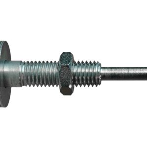 Perno di fissaggio 6mm in acciaio con foro 12 mm