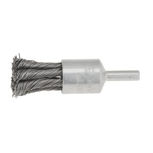 Spazzola a pennello a mazzetti ritorti con filo in acciaio 22x6mm