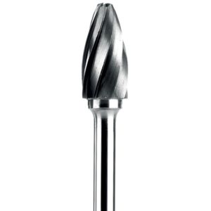 Frese al carburo di forma ogiva sferica 10x20x6 – AL per alluminio
