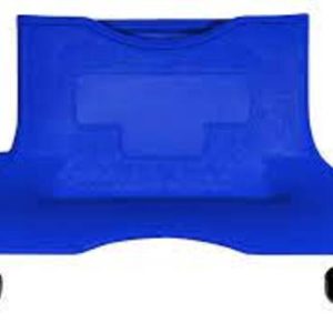 Espositore murale blu 92x62x30cm