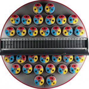 Pannello DAYBLOCK + 30 Blocks magnetici con ventosa