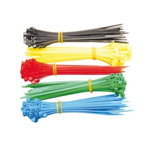 Fascette stringicavi colorate 2,4x100mm, set da 200 pz
