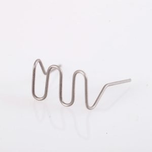 Graffette a serpentina a 5 fili da 0,8 mm PKG