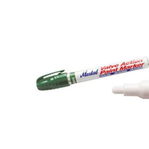 Marcatore a destinazione industriale di colore verde