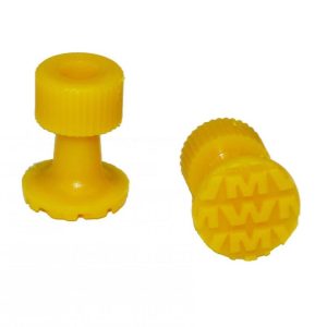 Kit 10 ventose gialle con forte trazione ∅ 16 mm