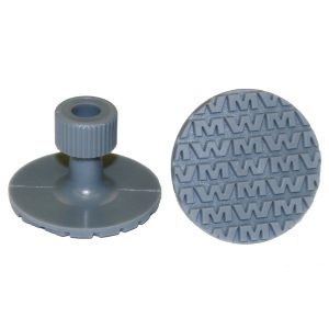 Kit 10 ventose grigie tonde con forte trazione ∅ 32 mm
