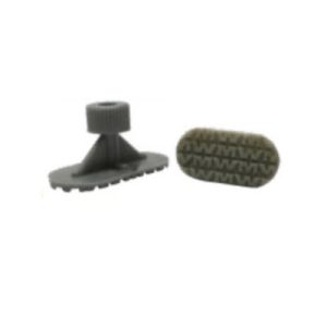 Kit 10 ventose grigie ovali con forte trazione 21×42 mm