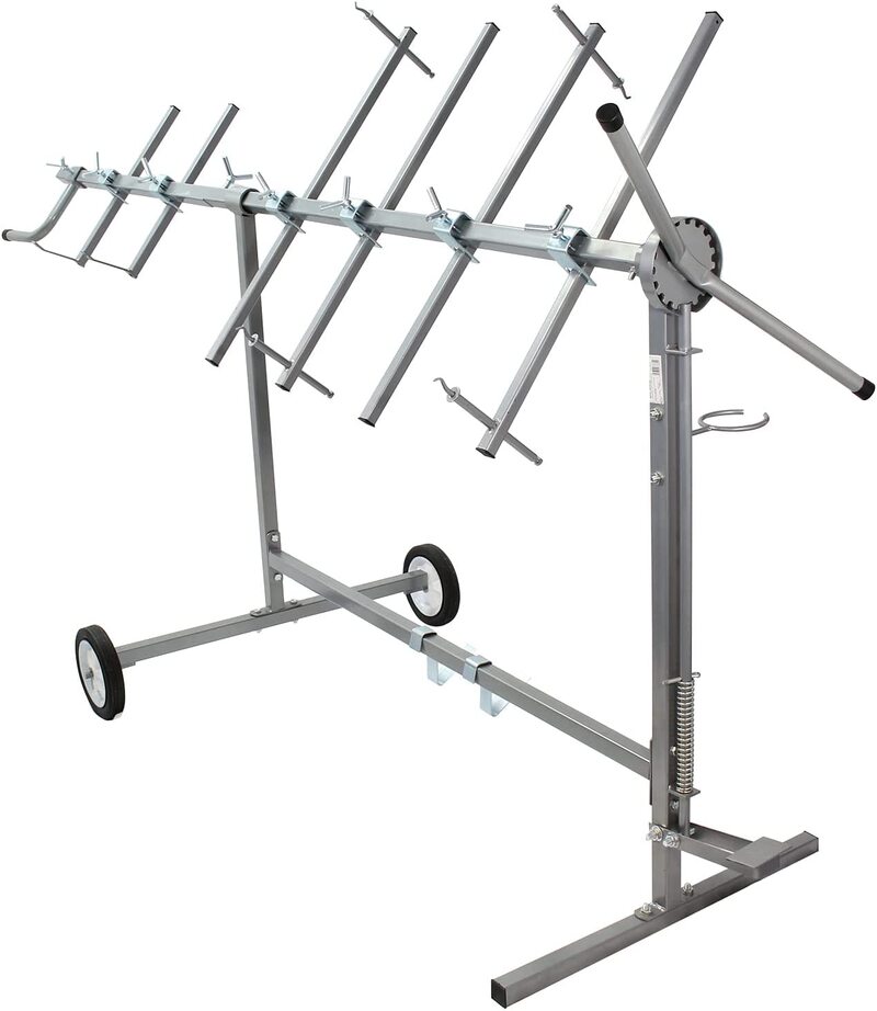 Cavalletto ruotante per verniciatura