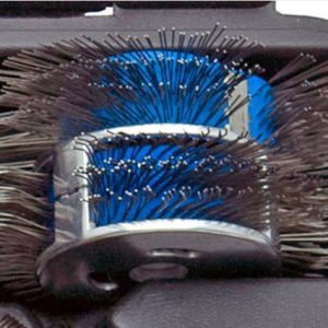 Spazzola in metallo denti curvi