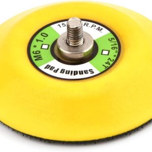 Platorello velcro Ø 75 mm con attacco M6